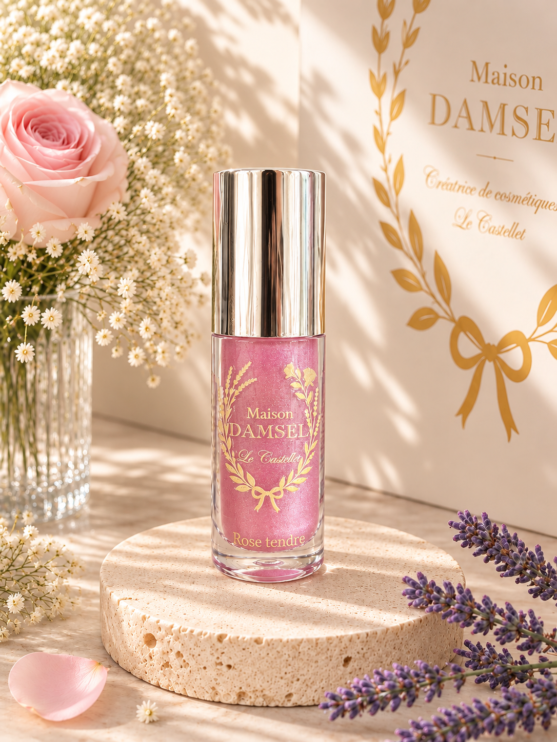 Gloss Pinceau Rose tendre
