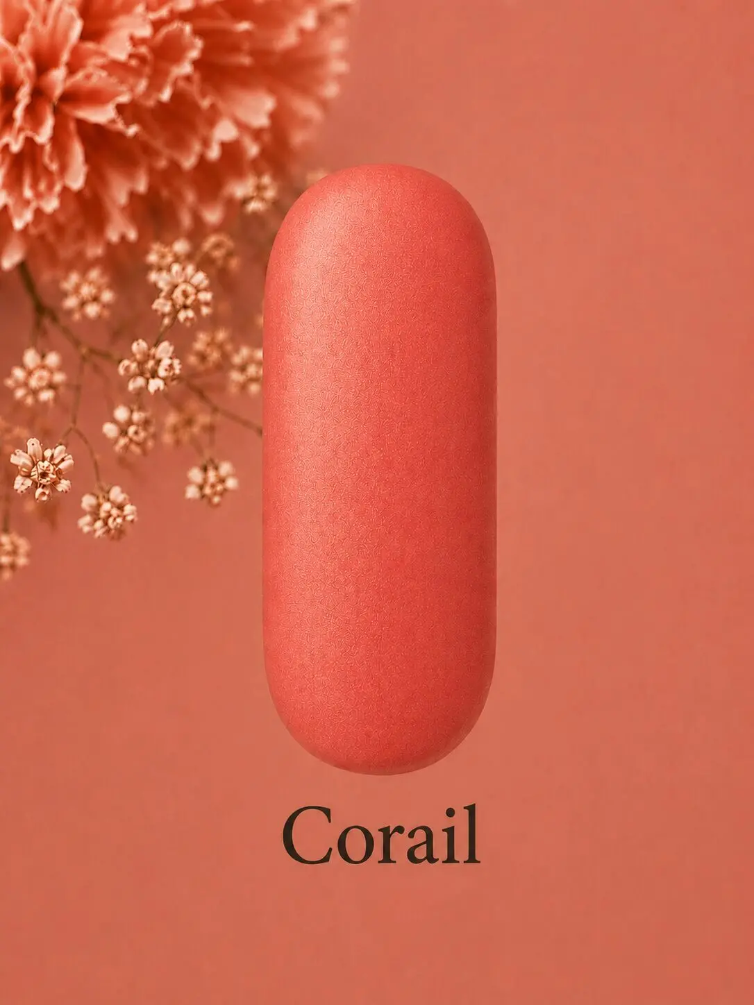 Baume à lèvres naturel Corail