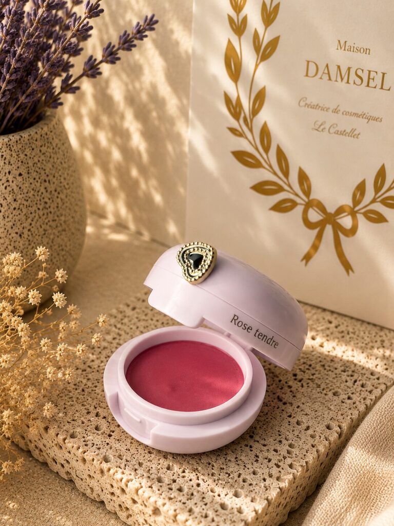 Baume satiné en pot - Rose Tendre - Soin à lèvres teinté