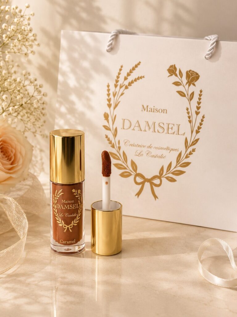Gloss pinceau Maison Damsel, huile à lèvres