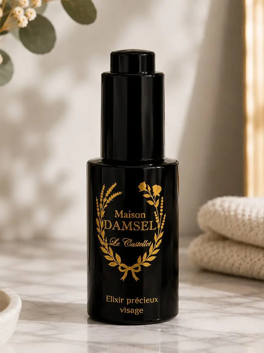 Huile précieuse biologique pour le visage